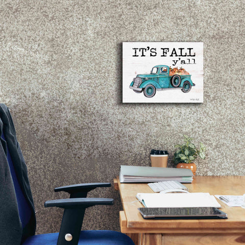 Image of 'It's Fall Y'all' by Cindy Jacobs, Canvas Wall Art,16 x 12