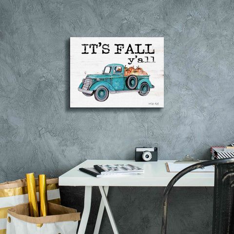Image of 'It's Fall Y'all' by Cindy Jacobs, Canvas Wall Art,16 x 12