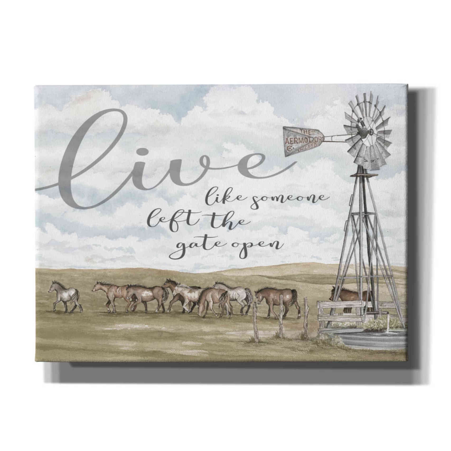 'Live Like Someoneâ€¦' by Cindy Jacobs, Canvas Wall Art