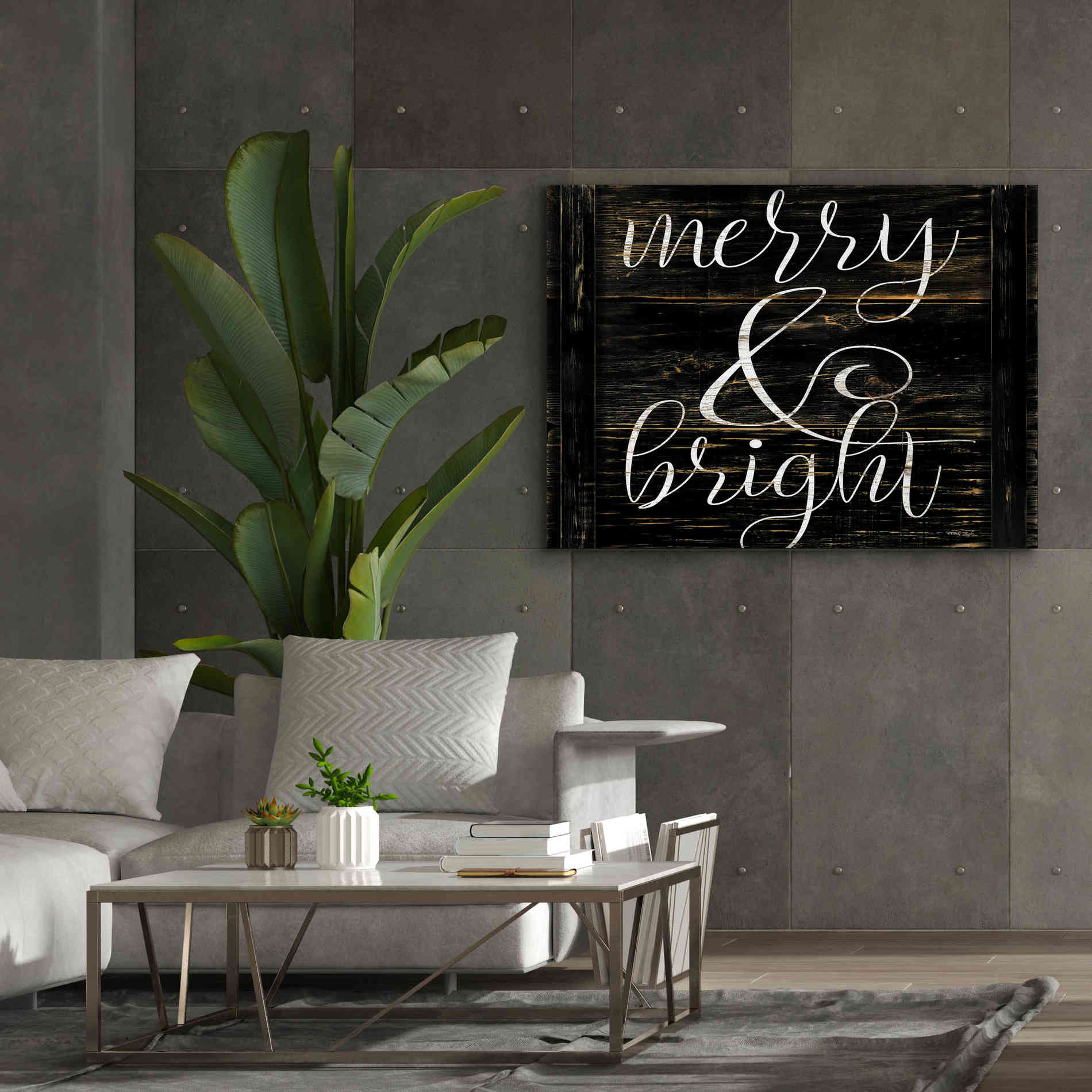 'Merry & Bright 2' by Cindy Jacobs, Canvas Wall Art,54 x 40