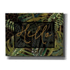 'Tropical Hello' by Cindy Jacobs, Canvas Wall Art