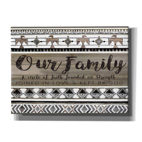 Image of 'Our Family' by Cindy Jacobs, Canvas Wall Art
