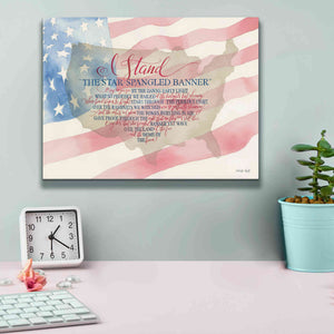 'I Stand' by Cindy Jacobs, Canvas Wall Art,16 x 12