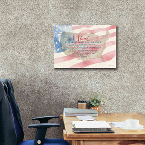 'I Stand' by Cindy Jacobs, Canvas Wall Art,26 x 18