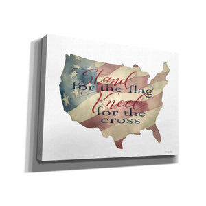'USA Stand for the Flag' by Cindy Jacobs, Canvas Wall Art