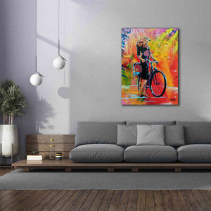 'Cycle Soaring' by AbcArtAttack, Canvas Wall Art,40 x 54
