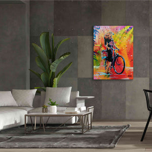 'Cycle Soaring' by AbcArtAttack, Canvas Wall Art,40 x 54