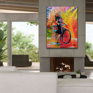 'Cycle Soaring' by AbcArtAttack, Canvas Wall Art,40 x 54