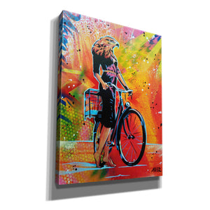'Cycle Soaring' by AbcArtAttack, Canvas Wall Art