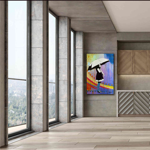 Image of 'Waiting for the Rain' by AbcArtAttack, Canvas Wall Art,40 x 60