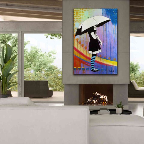 Image of 'Waiting for the Rain' by AbcArtAttack, Canvas Wall Art,40 x 60