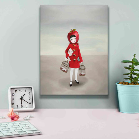 Image of 'Ruby' by Art & Ghosts, Canvas Wall Art,12 x 16