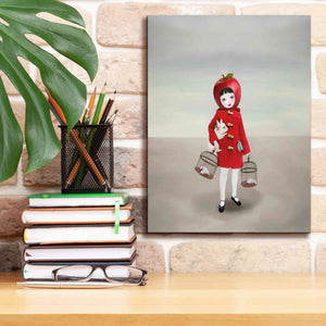 'Ruby' by Art & Ghosts, Canvas Wall Art,12 x 16