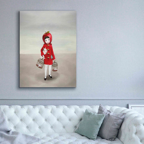 Image of 'Ruby' by Art & Ghosts, Canvas Wall Art,40 x 54