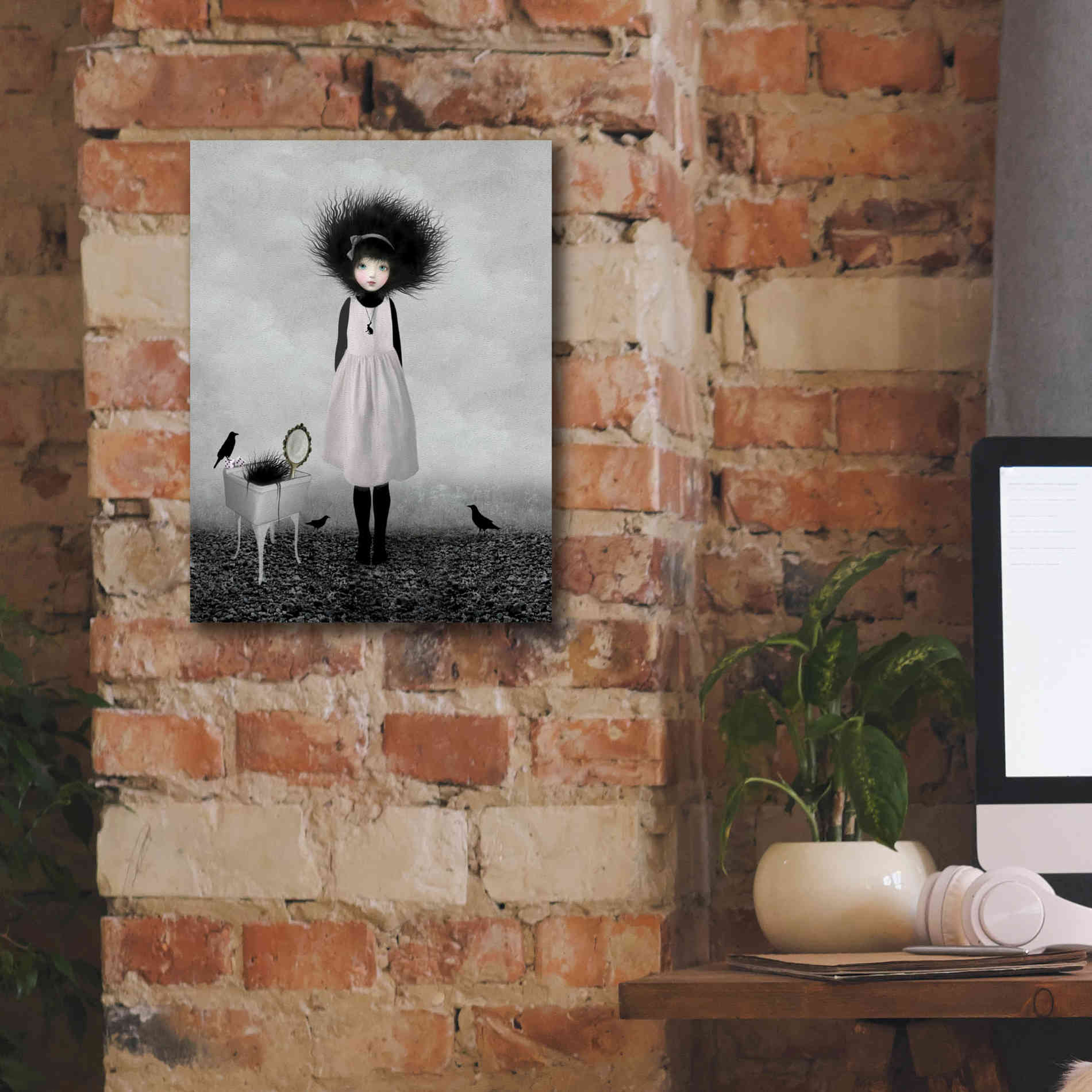 'Dulcimer' by Art & Ghosts, Canvas Wall Art,12 x 16