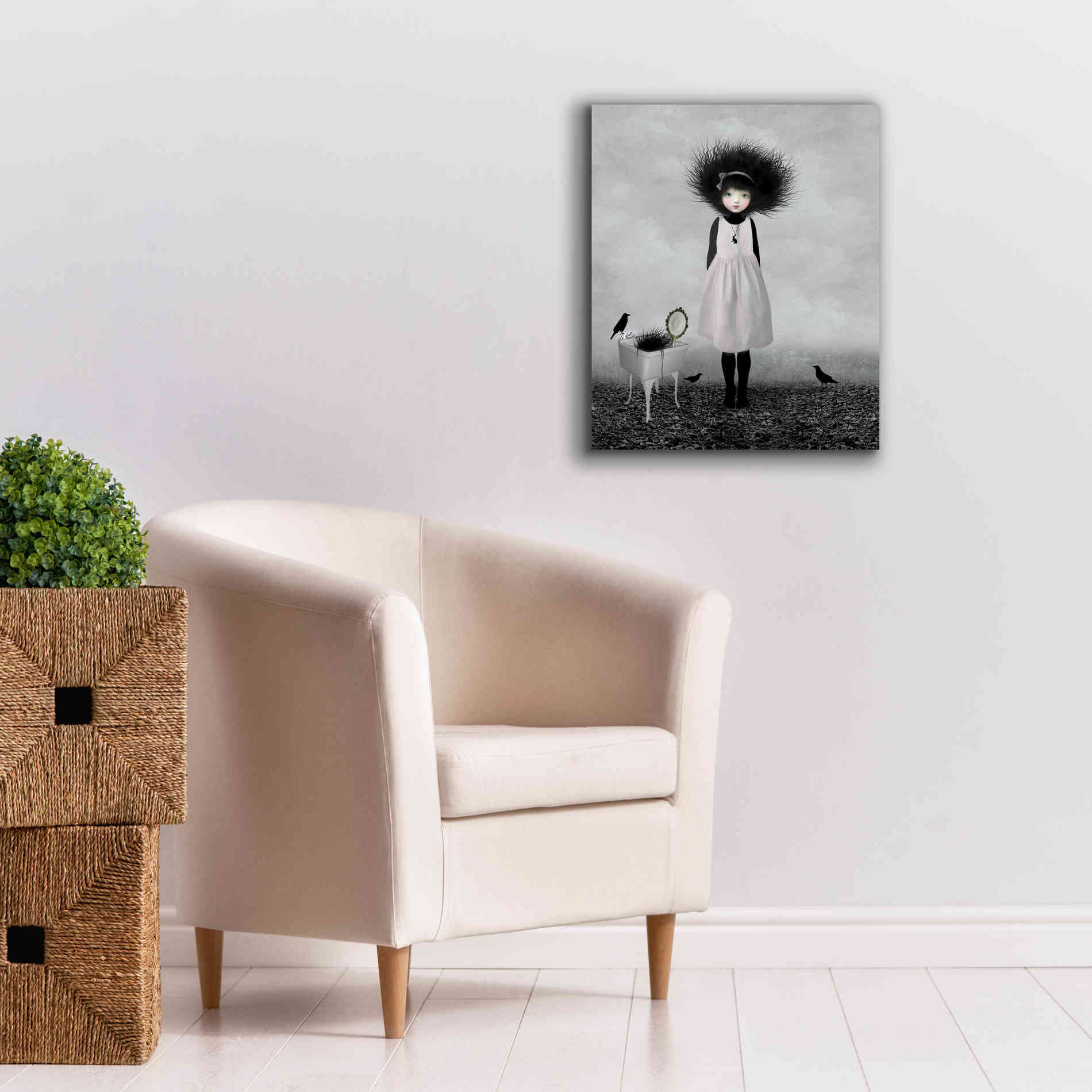 'Dulcimer' by Art & Ghosts, Canvas Wall Art,20 x 24