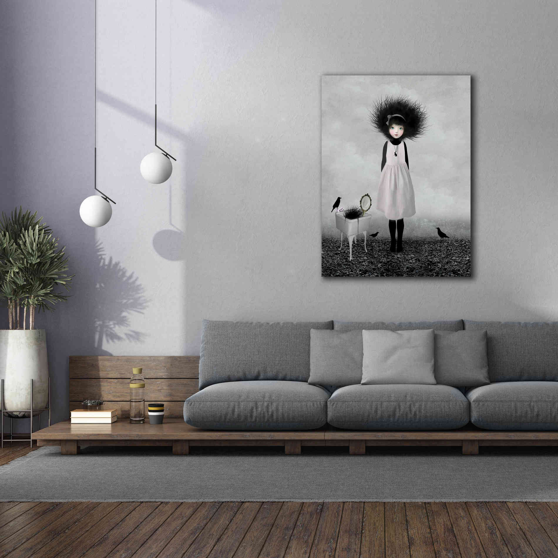 'Dulcimer' by Art & Ghosts, Canvas Wall Art,40 x 54