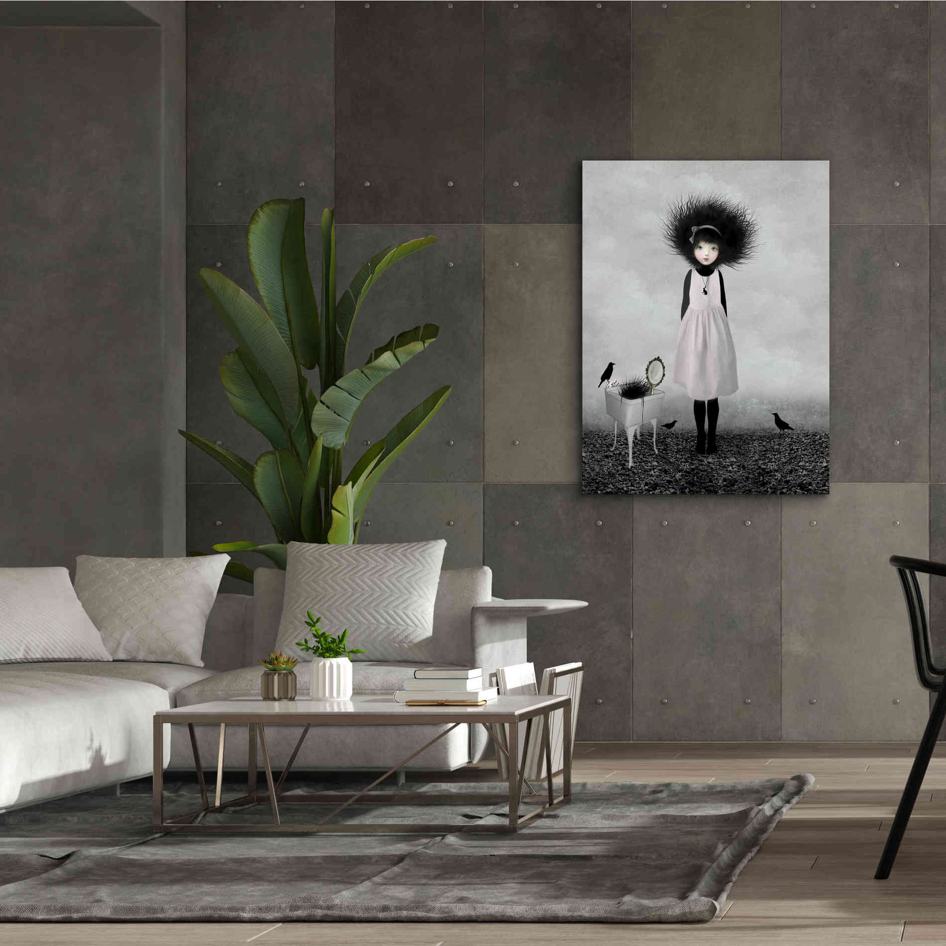 'Dulcimer' by Art & Ghosts, Canvas Wall Art,40 x 54