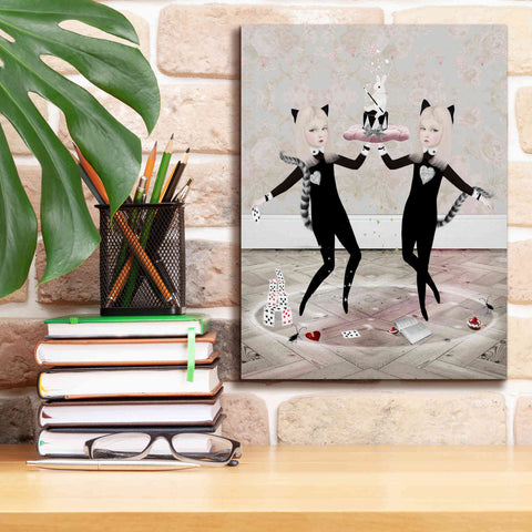 Image of 'The Newmars' by Art & Ghosts, Canvas Wall Art,12 x 16