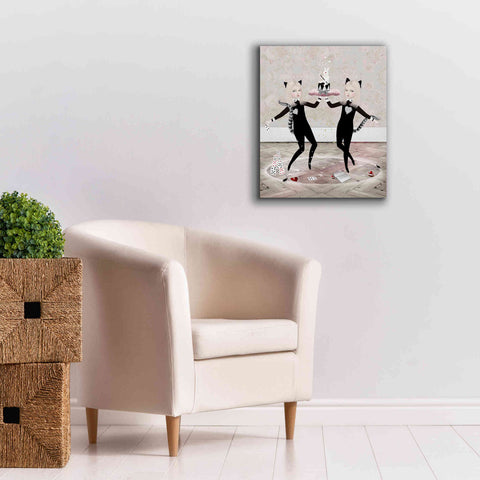 Image of 'The Newmars' by Art & Ghosts, Canvas Wall Art,20 x 24