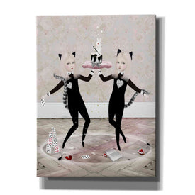 'The Newmars' by Art & Ghosts, Canvas Wall Art