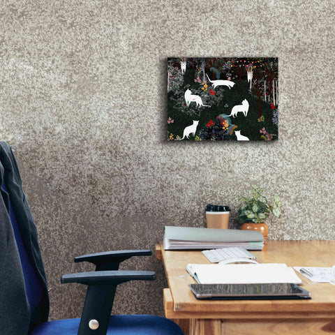 Image of 'Cat Heaven' by Art & Ghosts, Canvas Wall Art,16 x 12