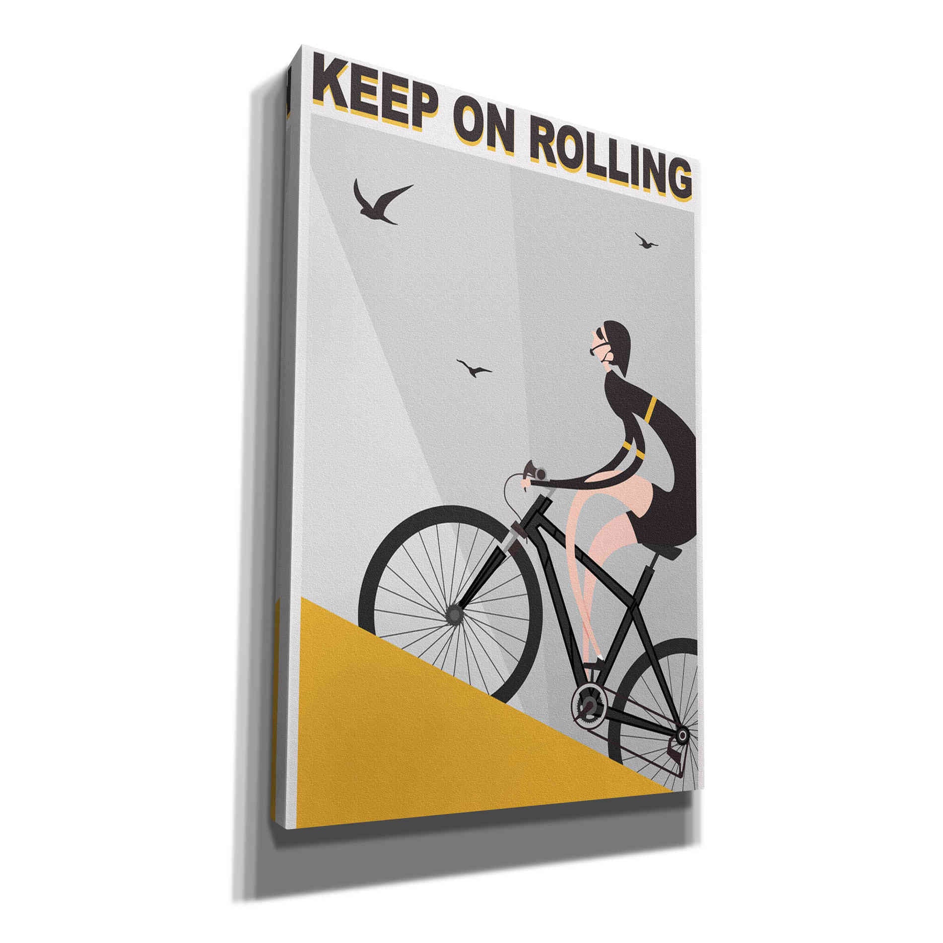 'Keel On Rolling' by Ayse, Canvas Wall Art