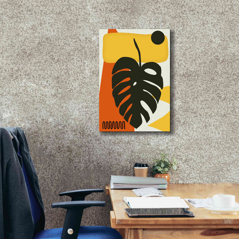 Image of 'Tropical Leaves Two' by Ayse, Canvas Wall Art,18 x 26