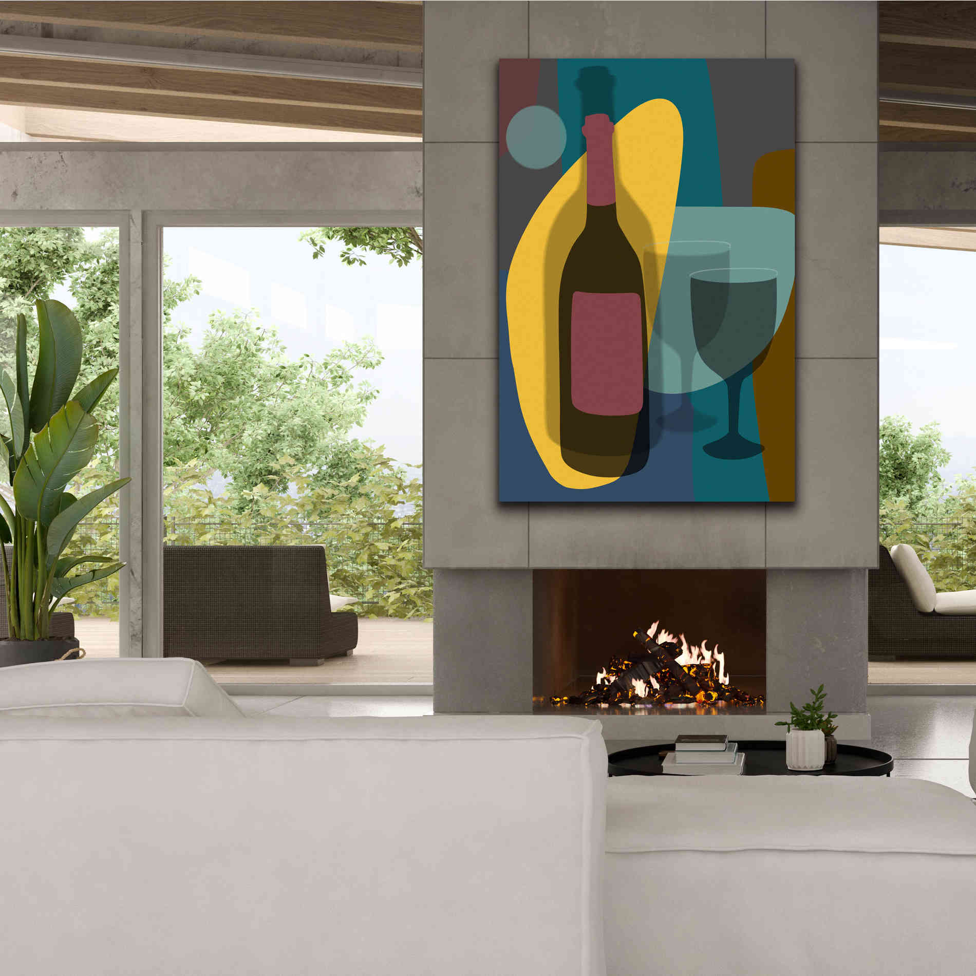'Five O’Clock' by Ayse, Canvas Wall Art,40 x 60