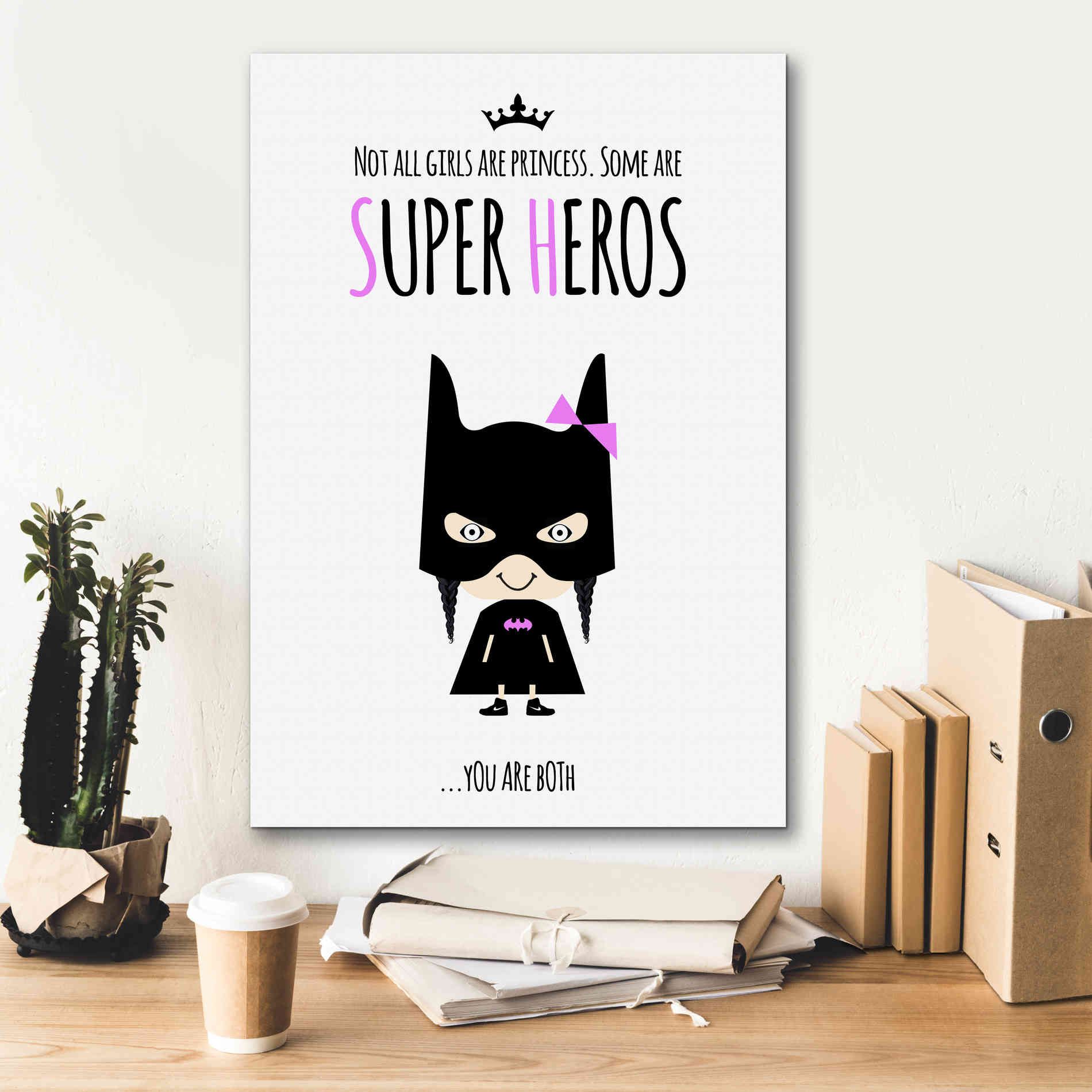 'Superhero Two' by Ayse, Canvas Wall Art,18 x 26