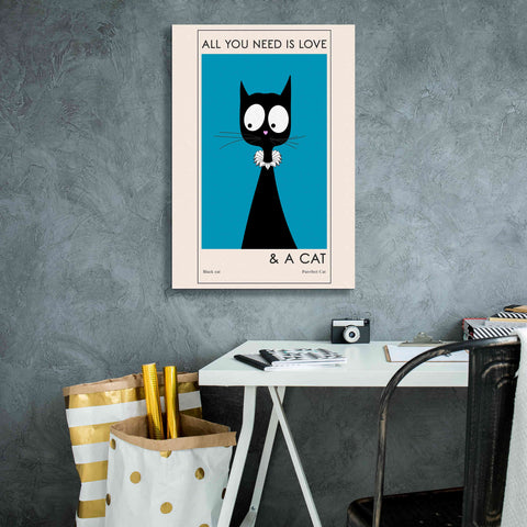 Image of 'All You Need Is Love' by Ayse, Canvas Wall Art,18 x 26