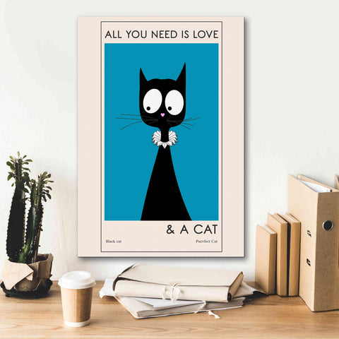 Image of 'All You Need Is Love' by Ayse, Canvas Wall Art,18 x 26