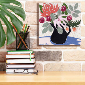 'April Florals 12' by Marisa Anon, Canvas Wall Art,12 x 12