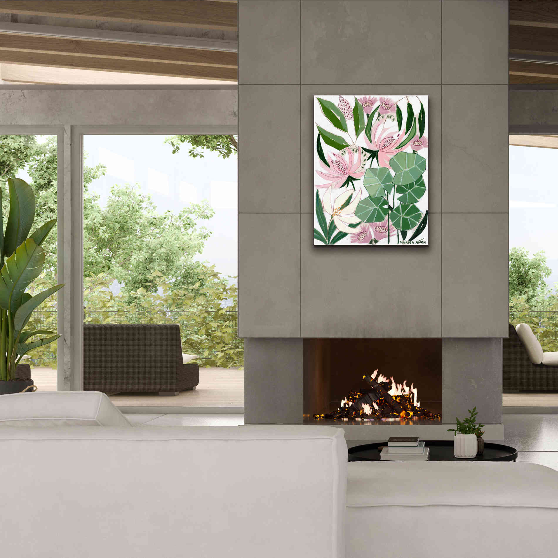 'Bohemia 1' by Marisa Anon, Canvas Wall Art,26 x 34