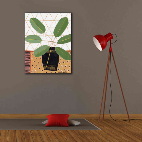Image of 'Gold Tablecloth 4' by Marisa Anon, Canvas Wall Art,26 x 34