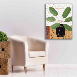 'Gold Tablecloth 4' by Marisa Anon, Canvas Wall Art,26 x 34