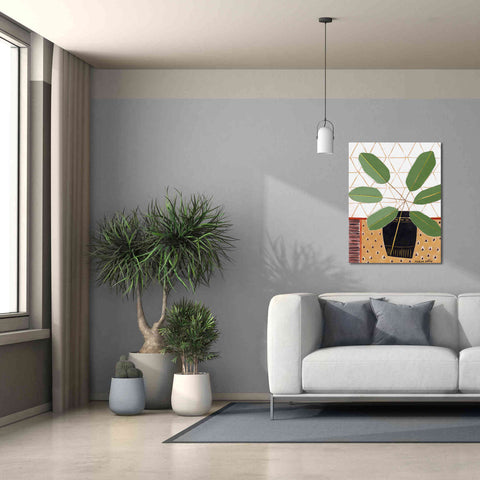 Image of 'Gold Tablecloth 4' by Marisa Anon, Canvas Wall Art,26 x 34