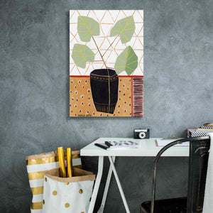 'Gold Tablecloth 5' by Marisa Anon, Canvas Wall Art,18 x 26