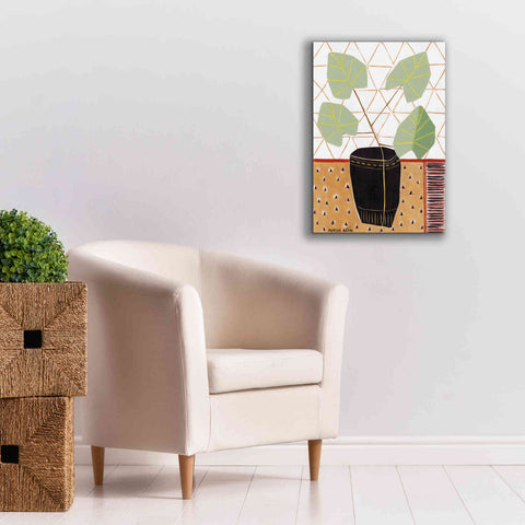 Image of 'Gold Tablecloth 5' by Marisa Anon, Canvas Wall Art,18 x 26