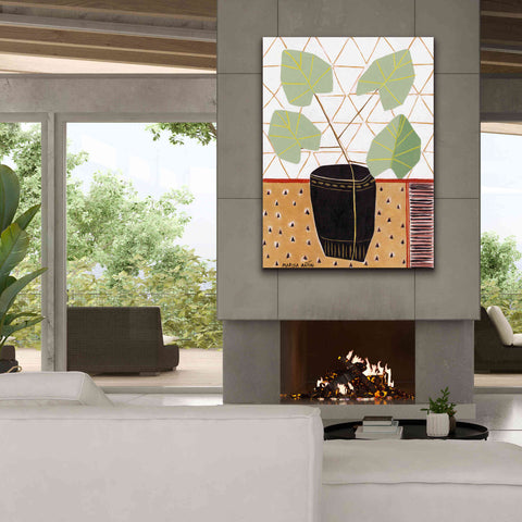 Image of 'Gold Tablecloth 5' by Marisa Anon, Canvas Wall Art,40 x 54
