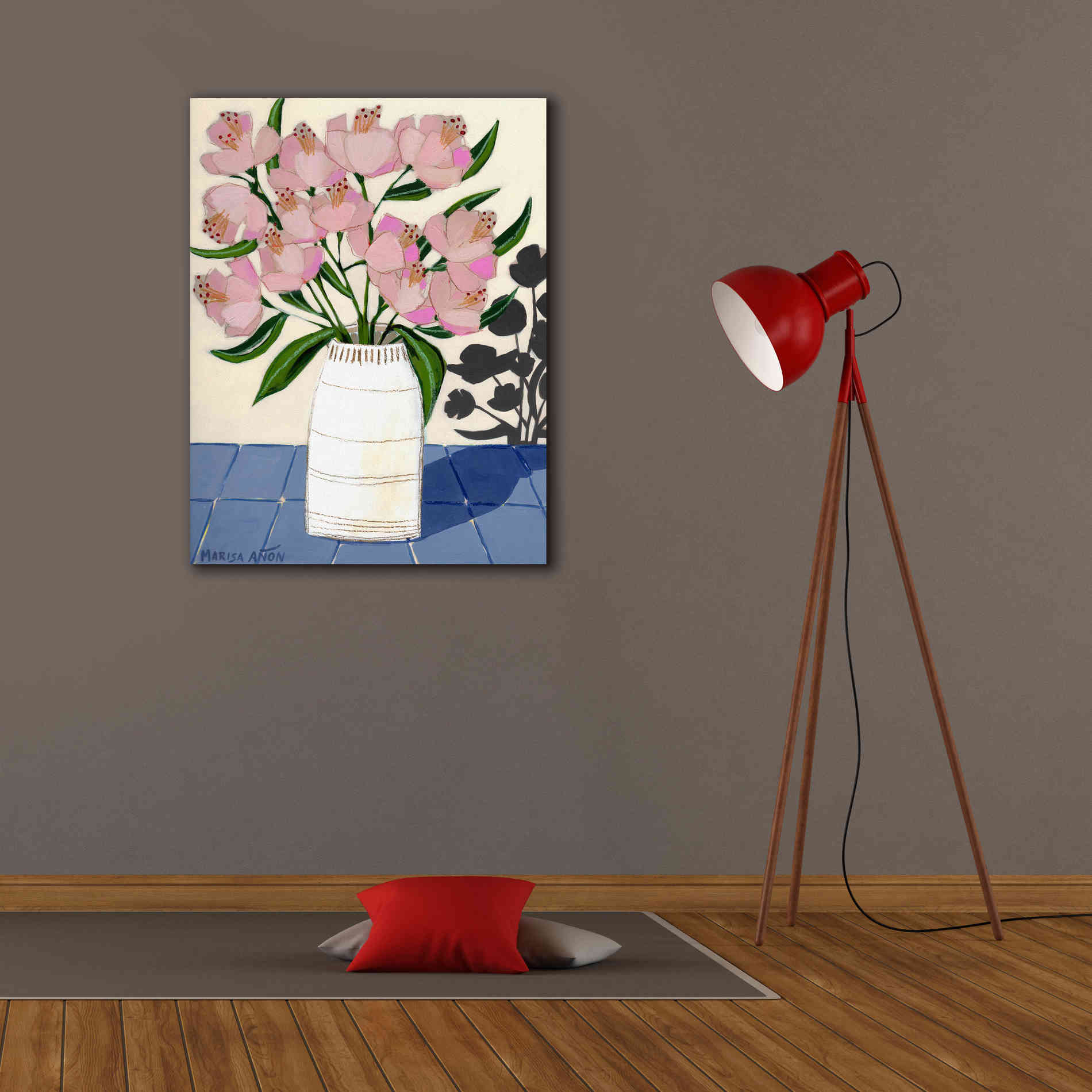 'Spring Florals 5' by Marisa Anon, Canvas Wall Art,26 x 34
