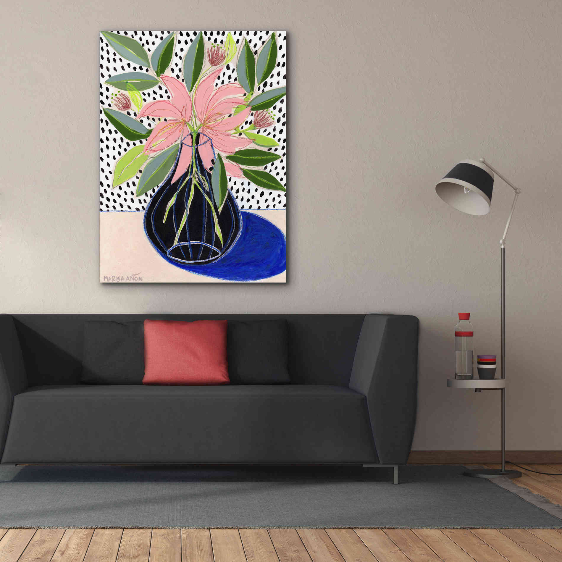 'Spring Florals 7' by Marisa Anon, Canvas Wall Art,40 x 54