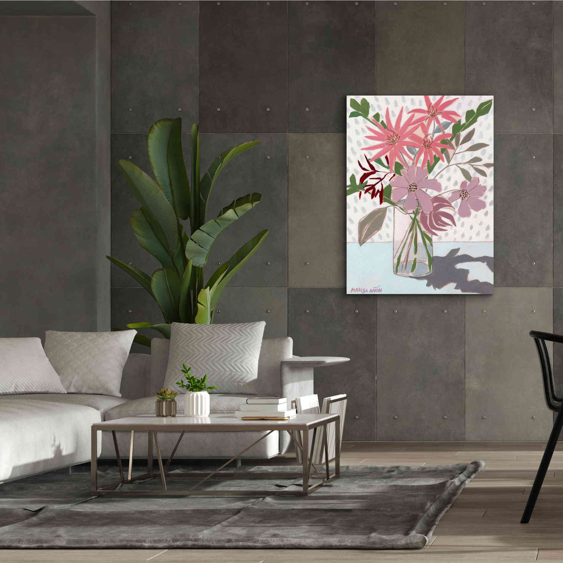 'Summer Flowers' by Marisa Anon, Canvas Wall Art,40 x 54