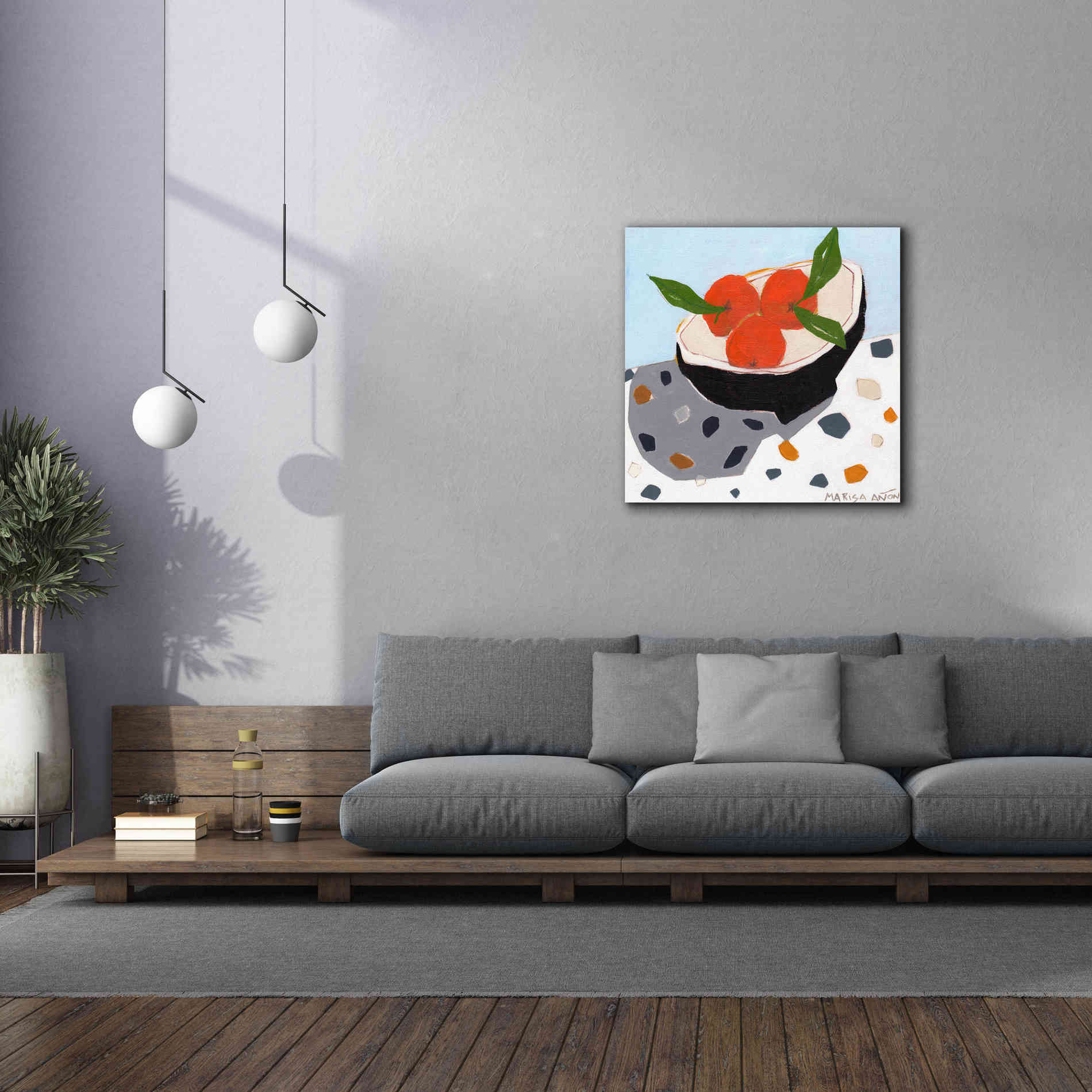 'Valencia Late' by Marisa Anon, Canvas Wall Art,37 x 37