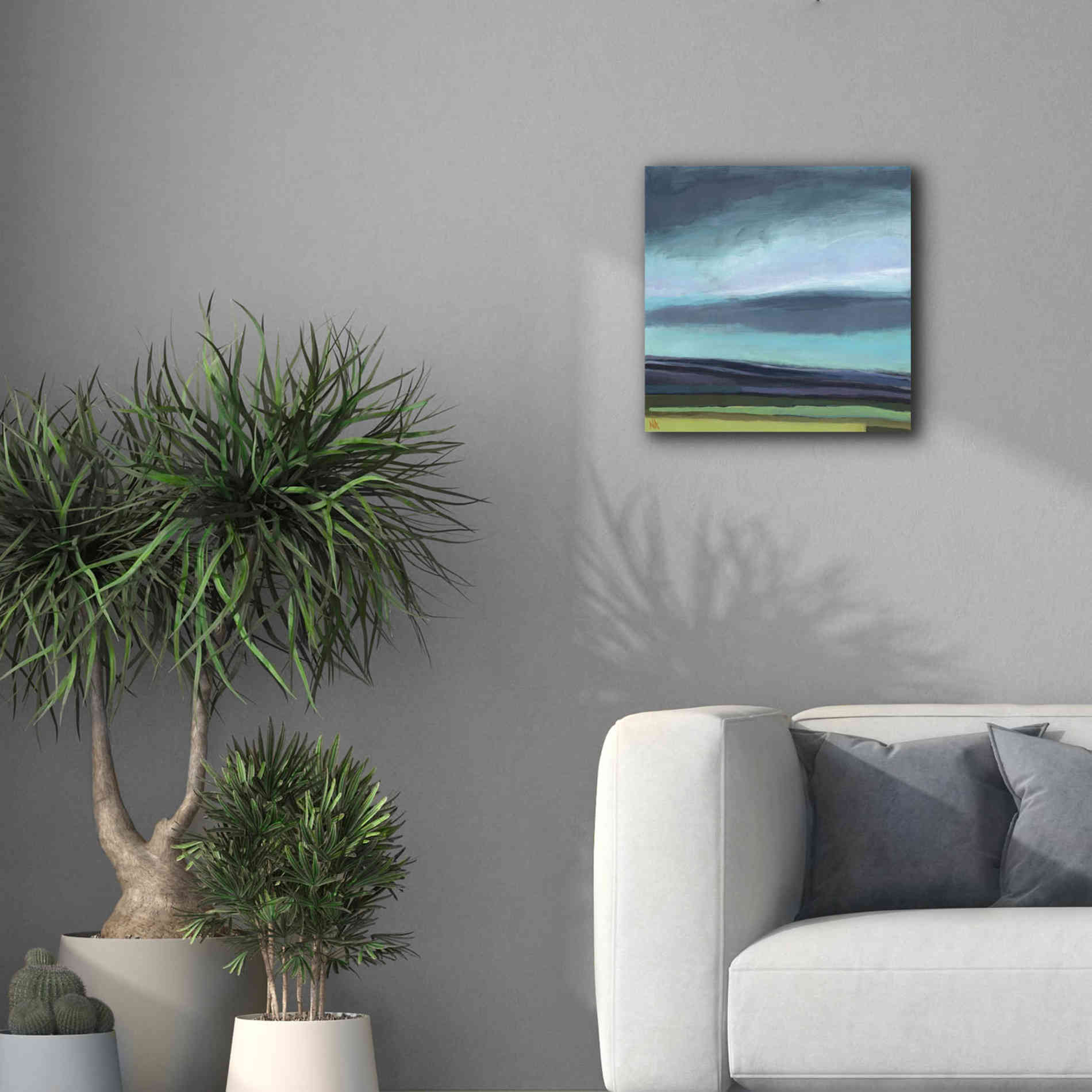'Dew on My Boots' by Niki Arden, Canvas Wall Art,18 x 18