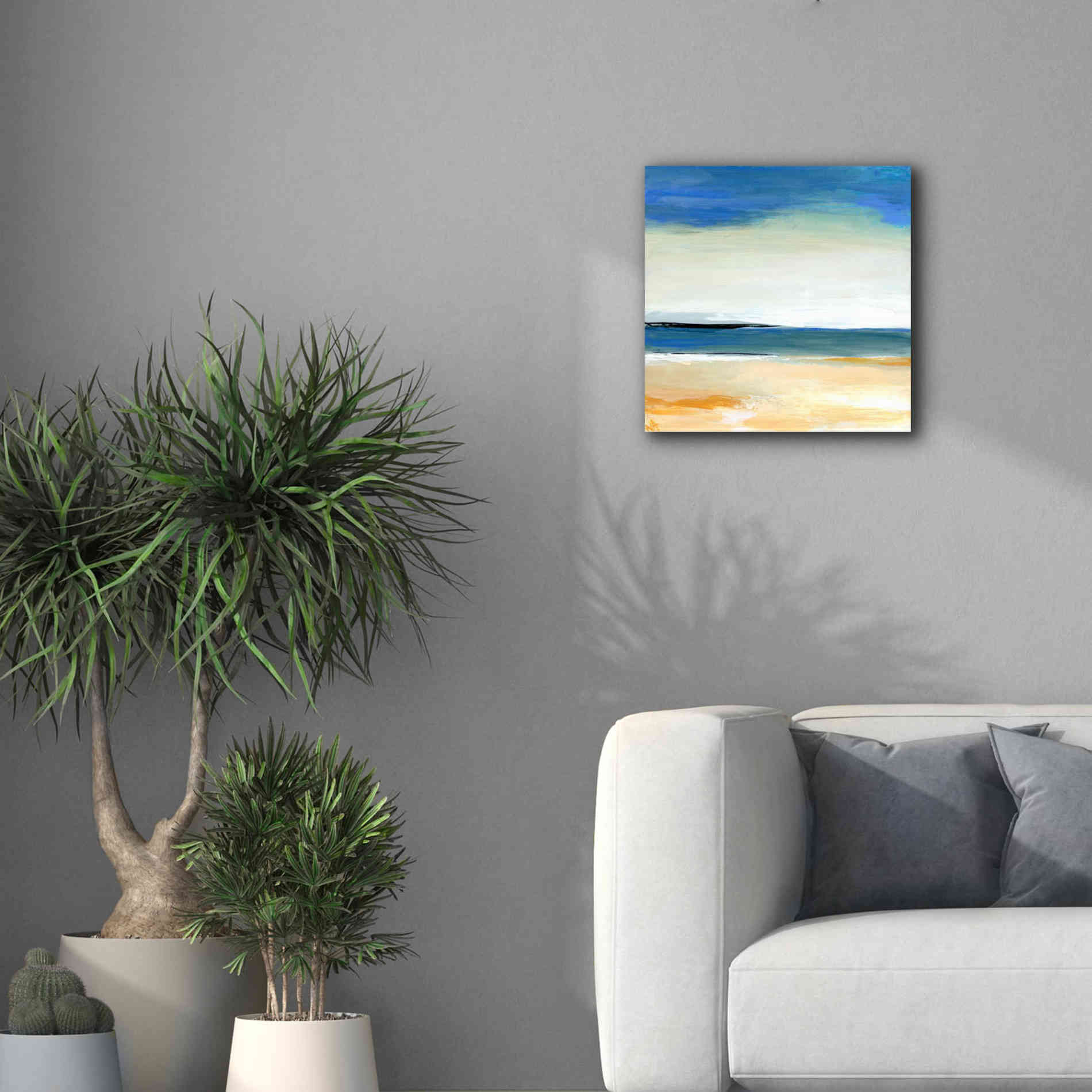 'Seascape 2' by Niki Arden, Canvas Wall Art,18 x 18