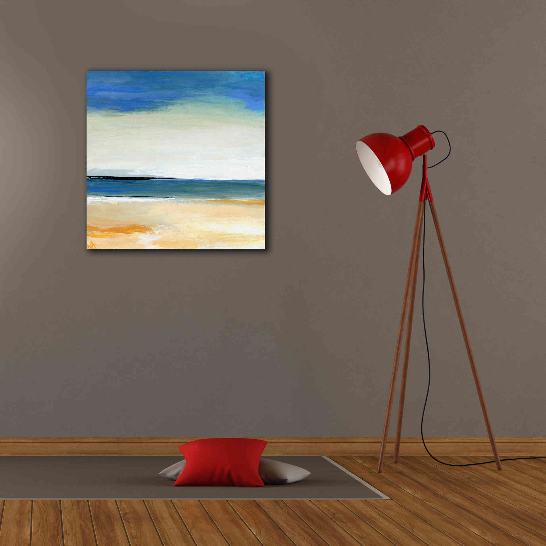 'Seascape 2' by Niki Arden, Canvas Wall Art,26 x 26