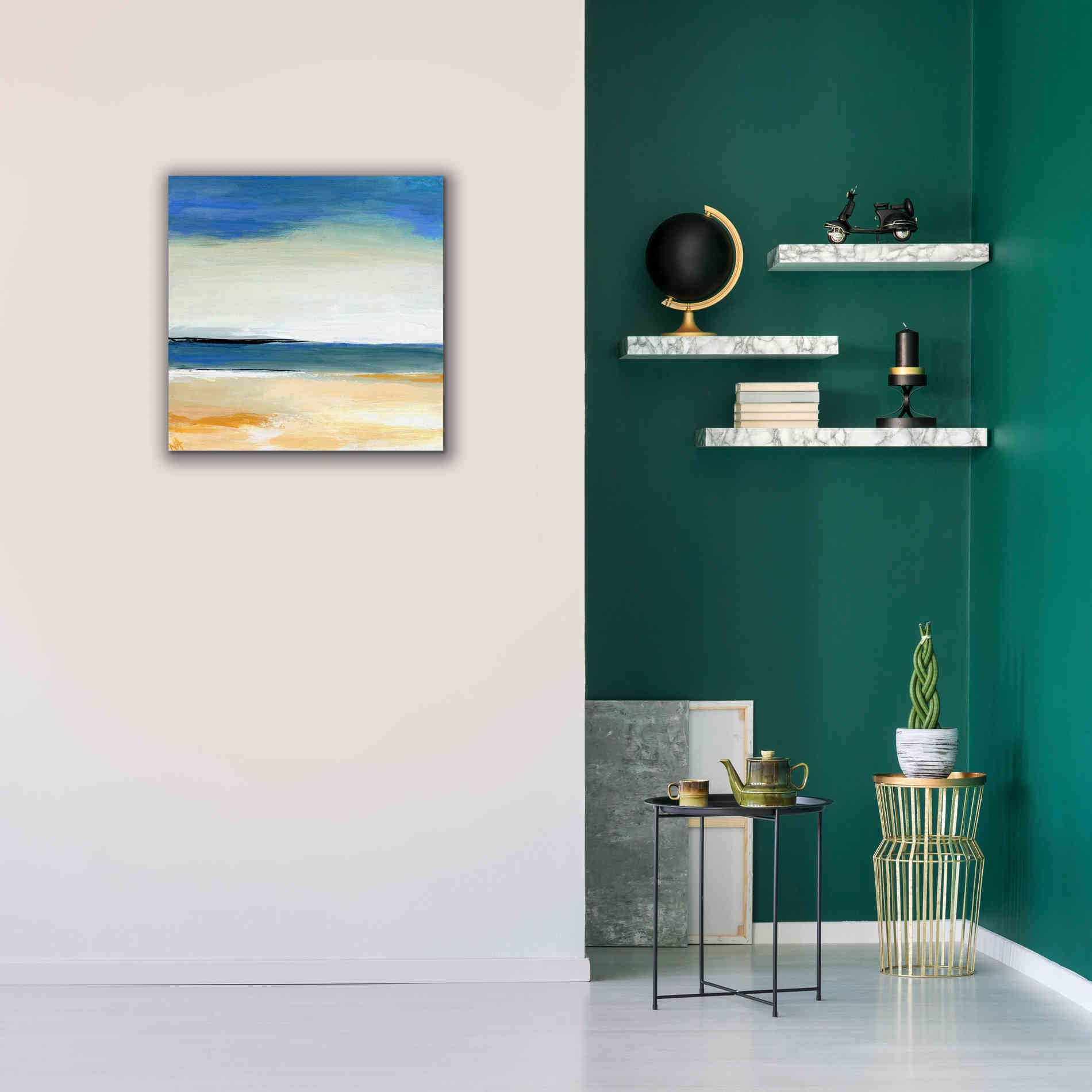 'Seascape 2' by Niki Arden, Canvas Wall Art,26 x 26