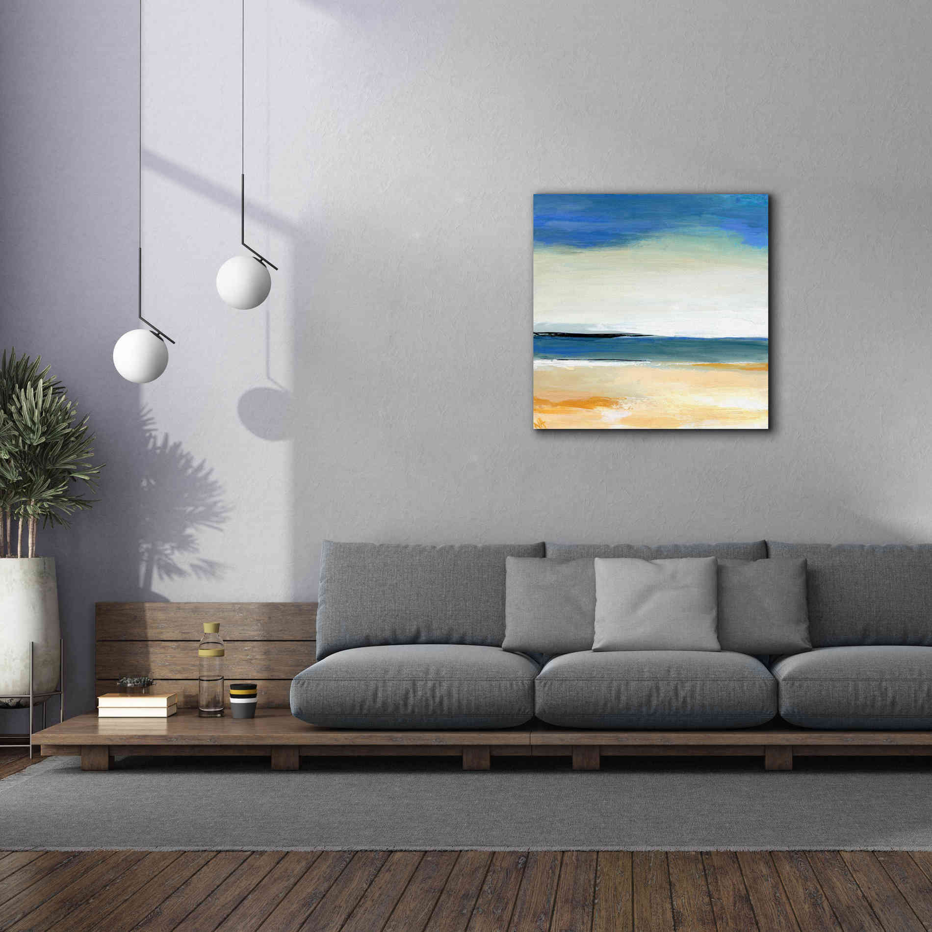 'Seascape 2' by Niki Arden, Canvas Wall Art,37 x 37