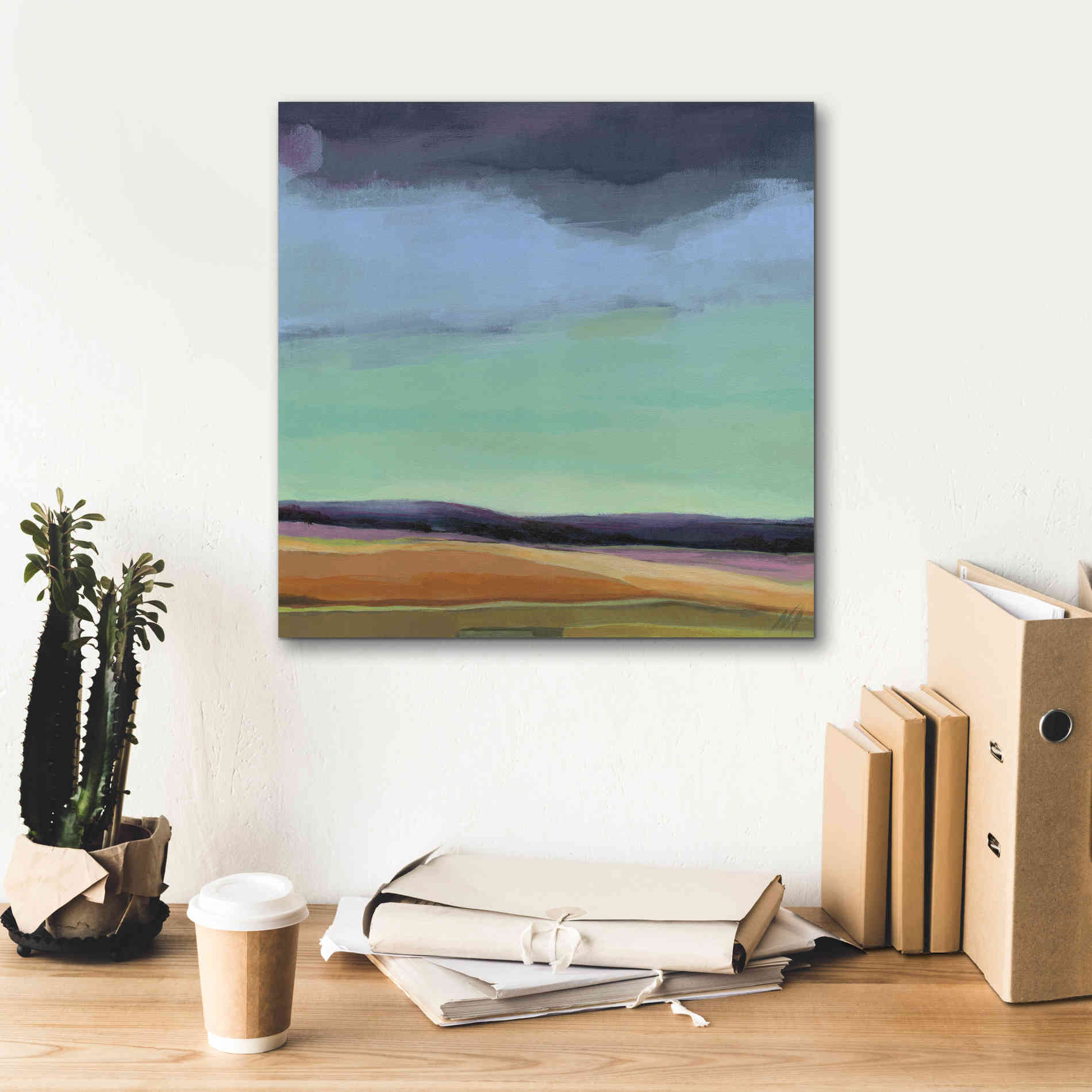 'Too Much Walking' by Niki Arden, Canvas Wall Art,18 x 18